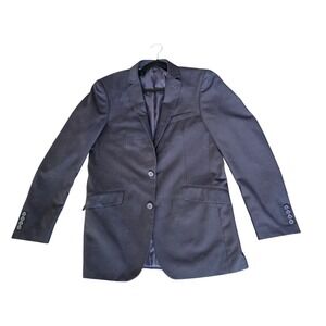 Renoir Navy Blue Blazer Jacket Menswear‎ Elegant Business Casual Office